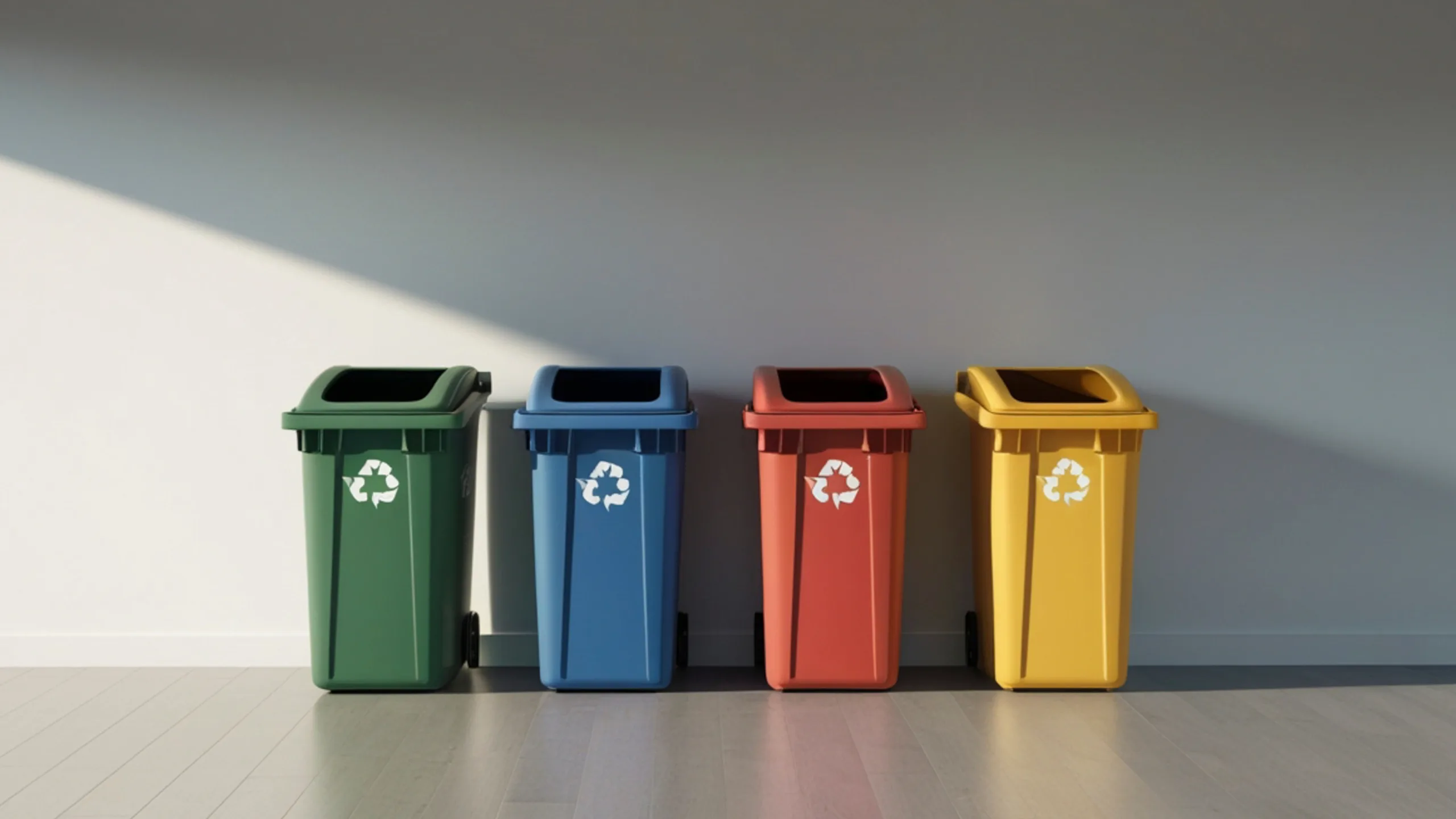 Recycling at source in sustainable buildings